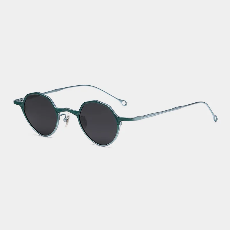 Polarized Sunglasses Myopia Lens Irregular Pure Titanium Glasses Frame Driving Sunglasses 5973 Fishing Outdoor Fashion