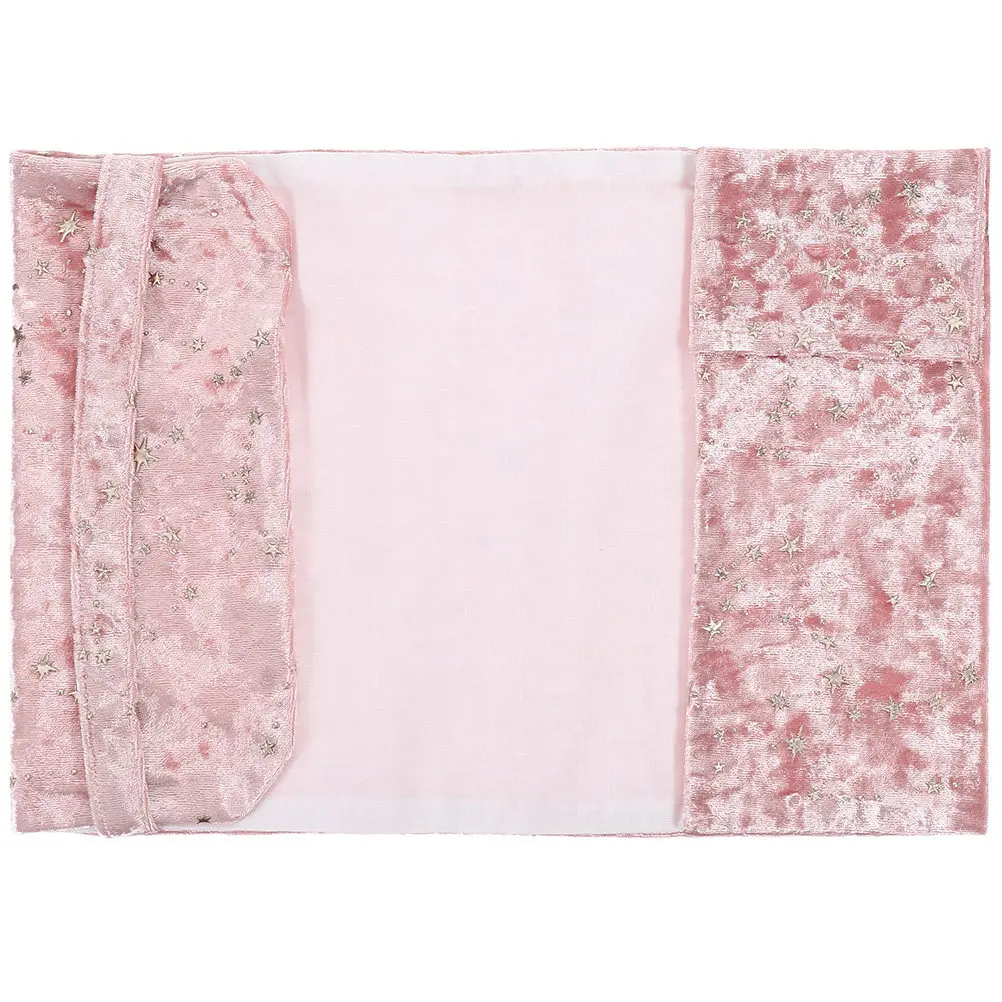 

Fabric Book Cover Reusable Wear-Resistant Protector for Hardcover Textbooks Diaries Adjustable Novelty Sleeve Decoration