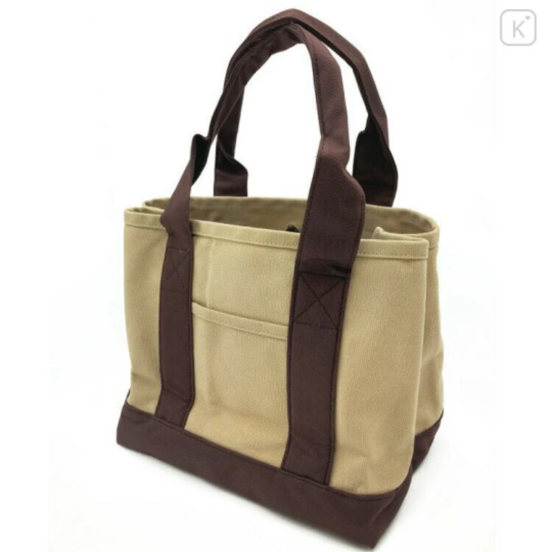 Japanese-style Monchichi anime compartmentalized mini handbag beige women's storage travel cosmetic organizer birthday gift - view 3