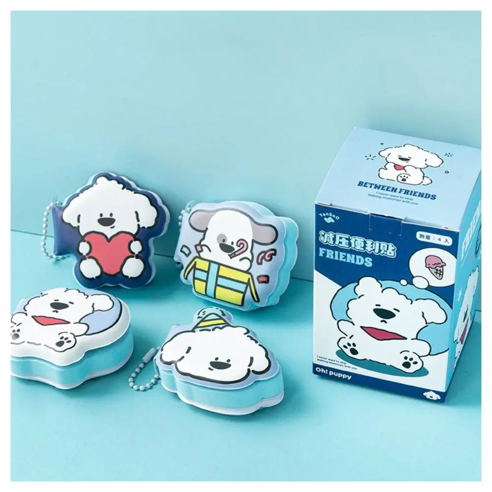 1pc Cartoon Mini Planner Notebook Kawaii Diary Notepad Sticky Note Cute Key Chain Student Stationery Portable School Supplies