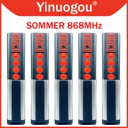 SOMMER 868 4020 TX03-868-4 4026 TX03-868-2 4031 TX08-868-4 Garage Door Remote Control 868MHz Rolling Code Gate Hand Transmiter