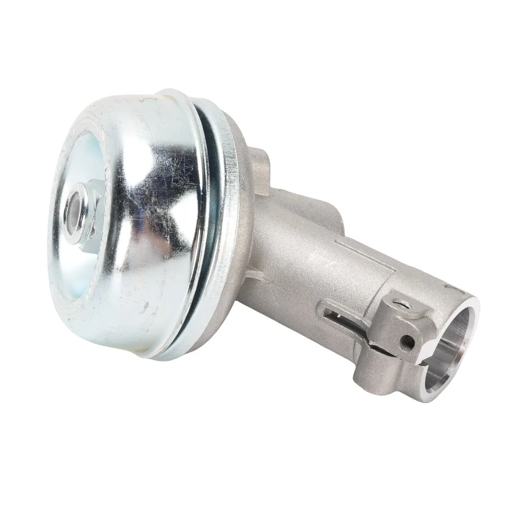 Durable Metal Gearbox Head Assembly Universal Compact Brushcutter Trimmer Gear Head Silver Gear Head Replacement for FS55