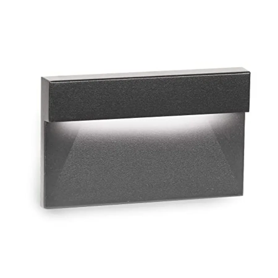 WAC Landscape Lighting, LEDme 120V LED Horizontal Ledge Indoor and Outdoor Step and Wall Light 3000K Built-in LED in
