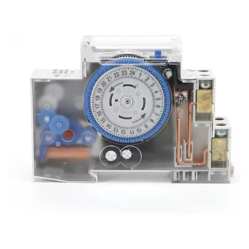 SUL180A Timer Switch 24 Hours Relay Analogues Electrical Programmable Timer 220V 16A Battery Din Rail Mechanical Timer Switch