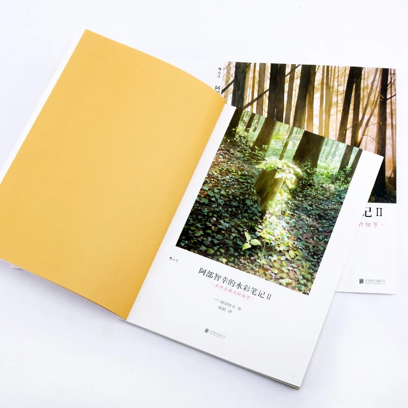 Tomoyuki Abe Watercolorn Notes Book How To Express Light  Atmosphere And The Light Details Japanese Style Skills Book