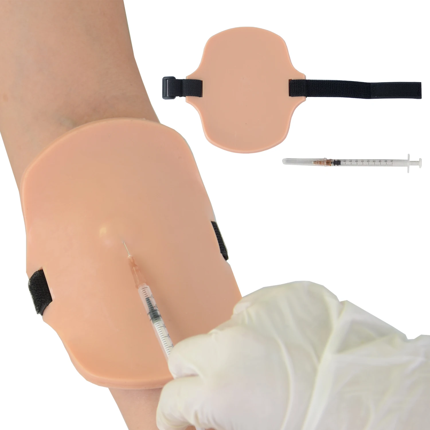 

Intradermal Injection Training Pad ID Injection Pad for Nurse, Injection Training Pad with Unlimited Spots for Medical Student