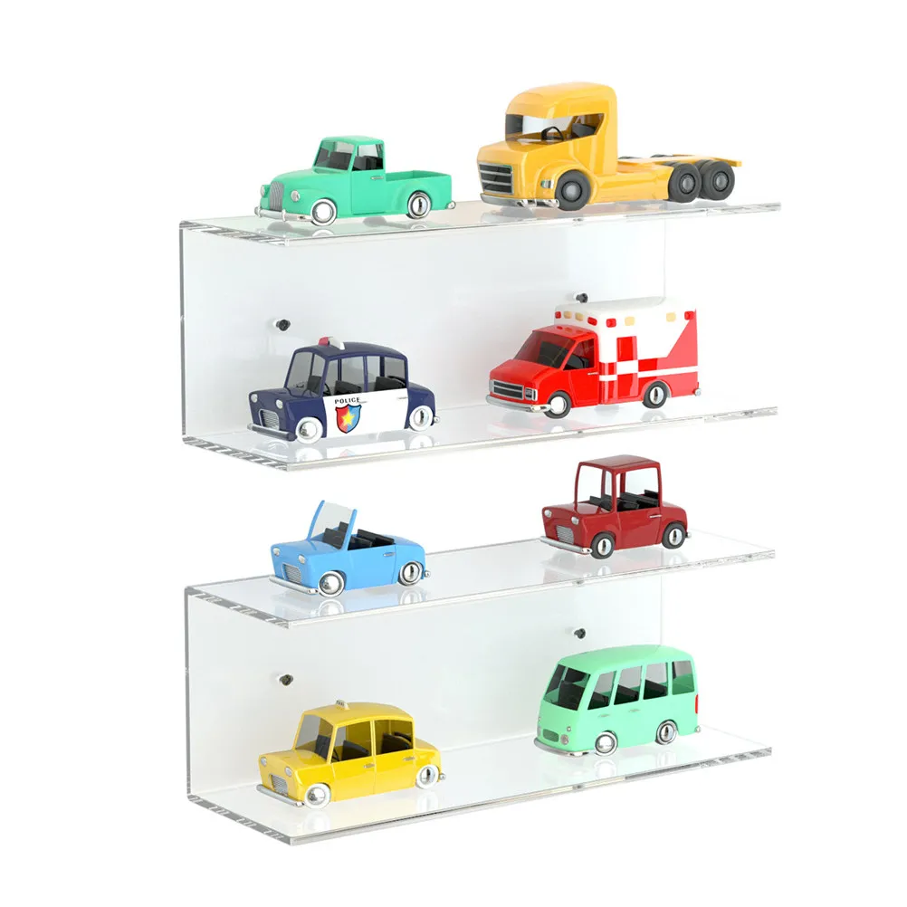 Display Case Clear Box Acrylic Collectibles Halloween Christmas New Year Toy Storage Organizer Toys Display Rack