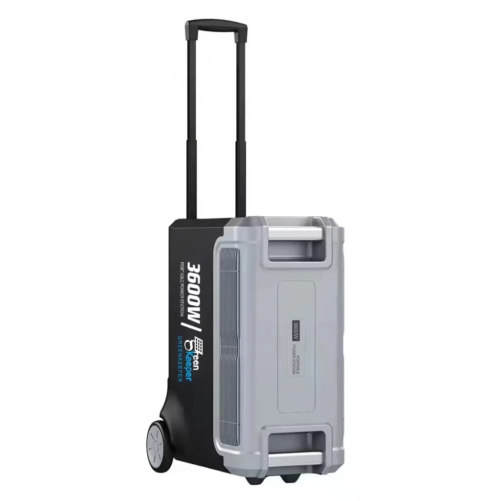 Power storage inverter portatile solare a ricarica rapida a lunga durata con batteria 3600W