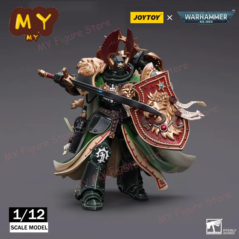 Original JOY TOY Warhammer 40k Action Figure 1/18 Dark Angels Primarch Lion El‘Jonson Model Doll Collect Desk Decoration Toy