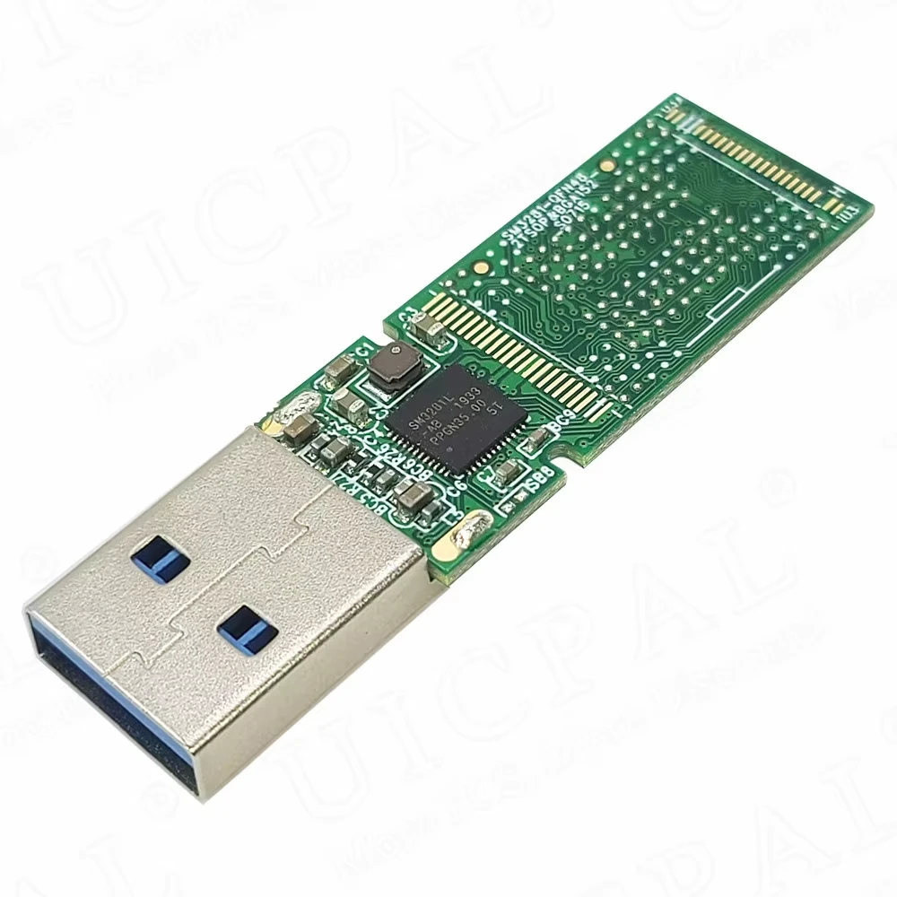 SM3281AB لوحة تحكم رئيسية PCBA لـ NAND Flash USB3.0 مزدوجة قابلة للحام BGA152 BGA132 رقاقة U القرص PCB 100% وحدة تحكم جديدة لتقوم بها بنفسك