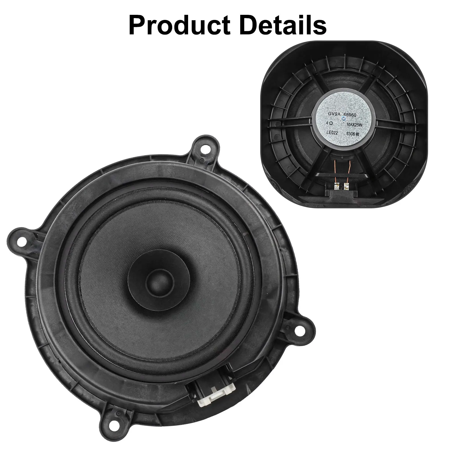 

OEM KD4766960 Узел динамика передней двери Запасная часть Узел динамика из АБС-пластика Антикоррозийная конструкция