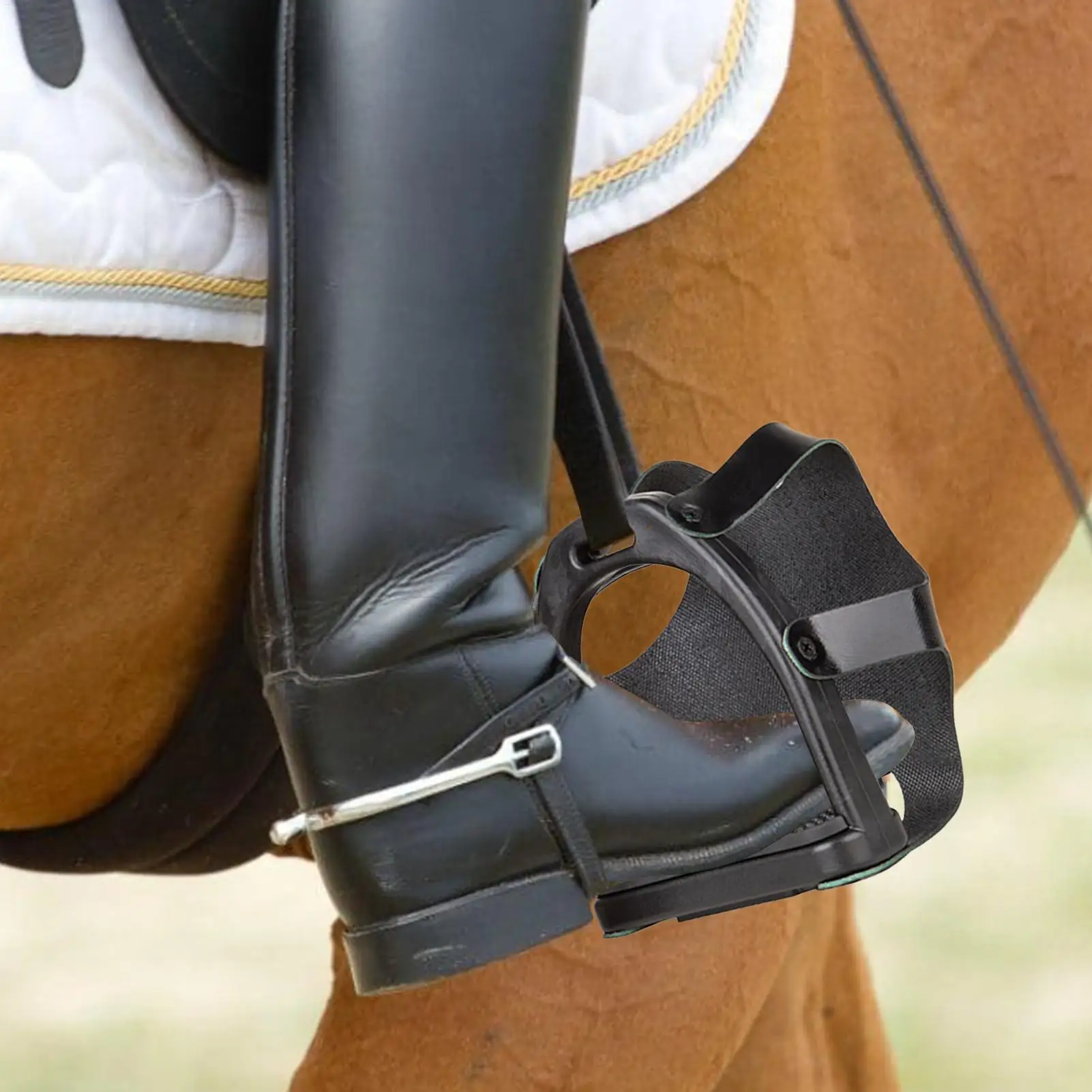 ركاب ركوب الخيل المضادة للانزلاق معدات الفروسية معدات ركوب الخيل للأطفال الرجال النساء الشباب ممارسة التدريب الرياضي #4