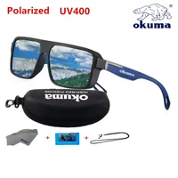 OKUMA Gafas de sol polarizadas UV400 para hombres y mujeres, adecuadas para pescar, andar en bicicleta, senderismo, campamentos