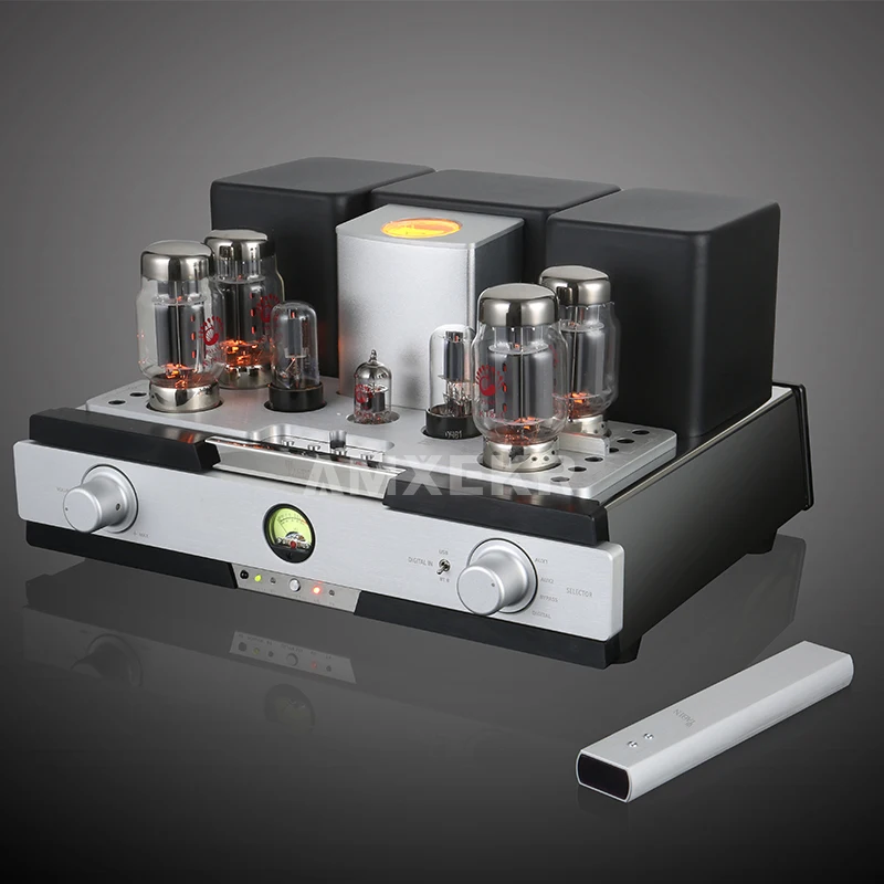 YAQIN MS-88 Tube Amplifier KT88 Tube Integrated Audio 50W*2 Amplifier HiFi Bluetooth Home Audio