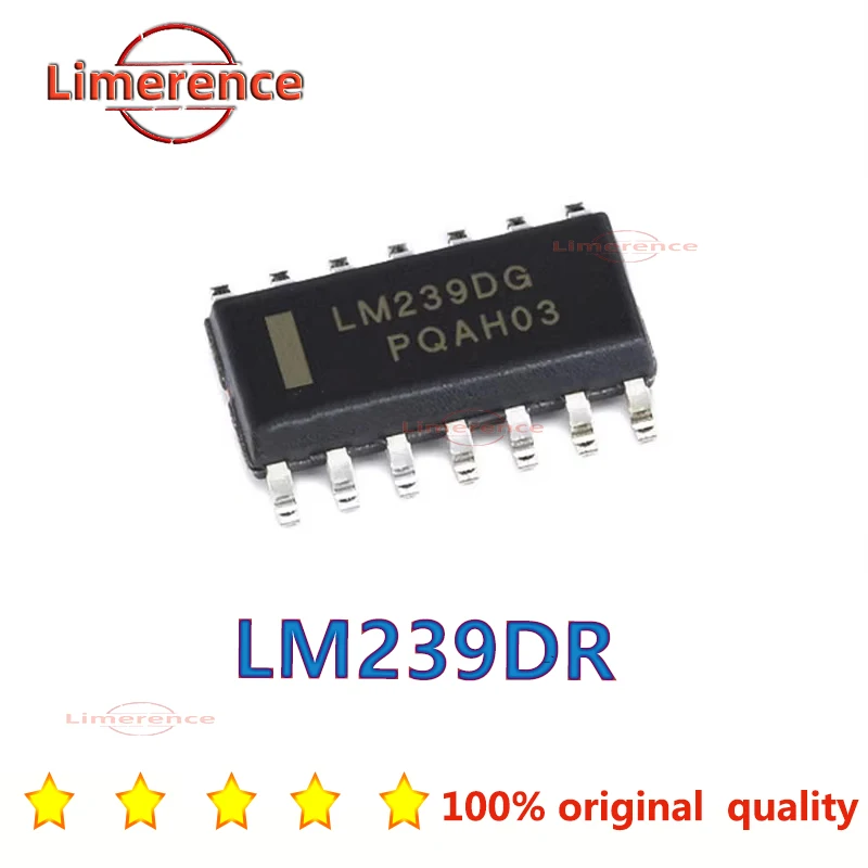 10PCS LF347DR LM239DR LF347 7LM239 SOP14 SOP-14 SMD IC CHIP
