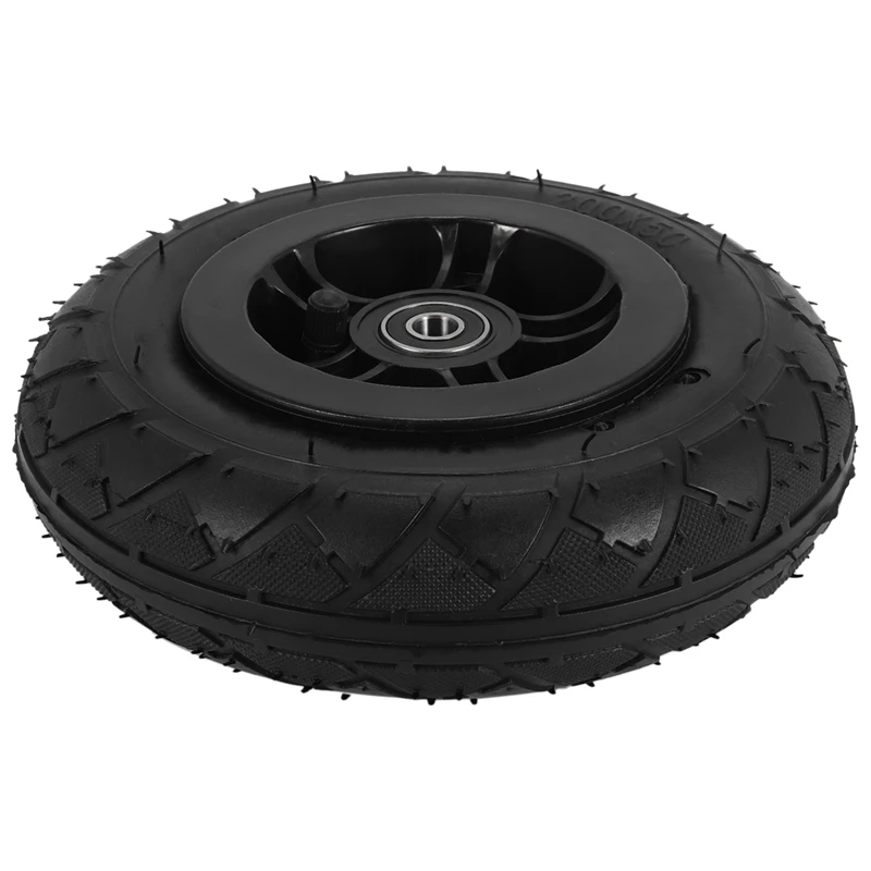 8 Inch Off Road Wheel Pneumatic Rubber All Terrain Mountain Wheels Kit For DIY Skateboard /Scooter/ROTATING