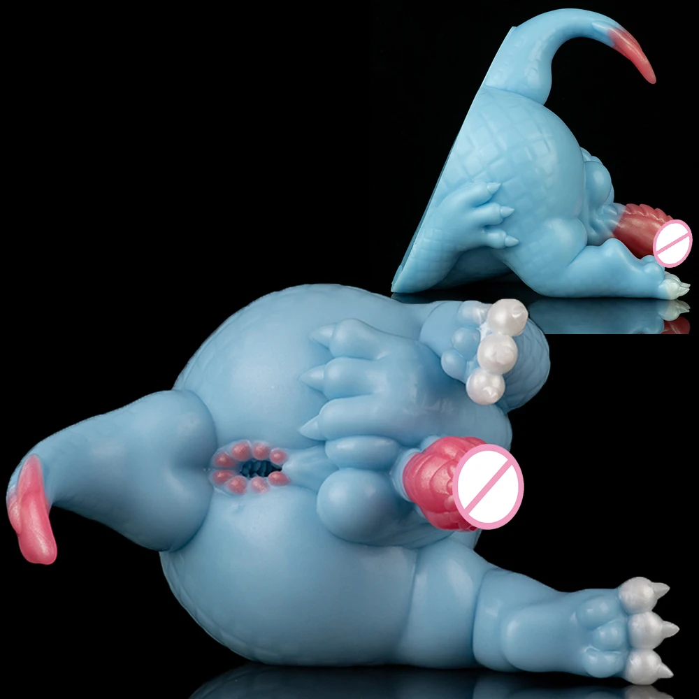 Fantasy Blue Silicone Male Masturbator Single Channel Pocket Pussy Onahole Artificial Vagina Stroker Sex Toys For Men 18+ Xxx