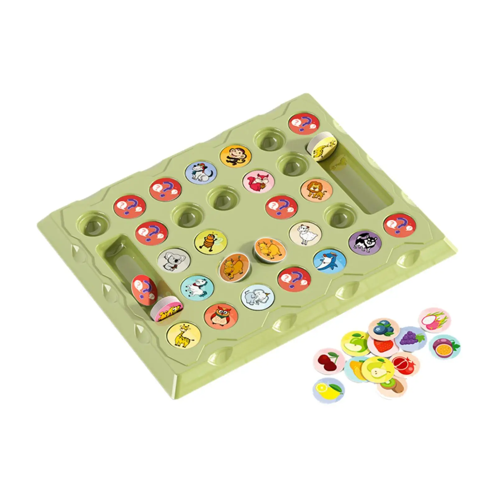 Animal Flip Chess Memory Game for Cognitive Development in Preschool