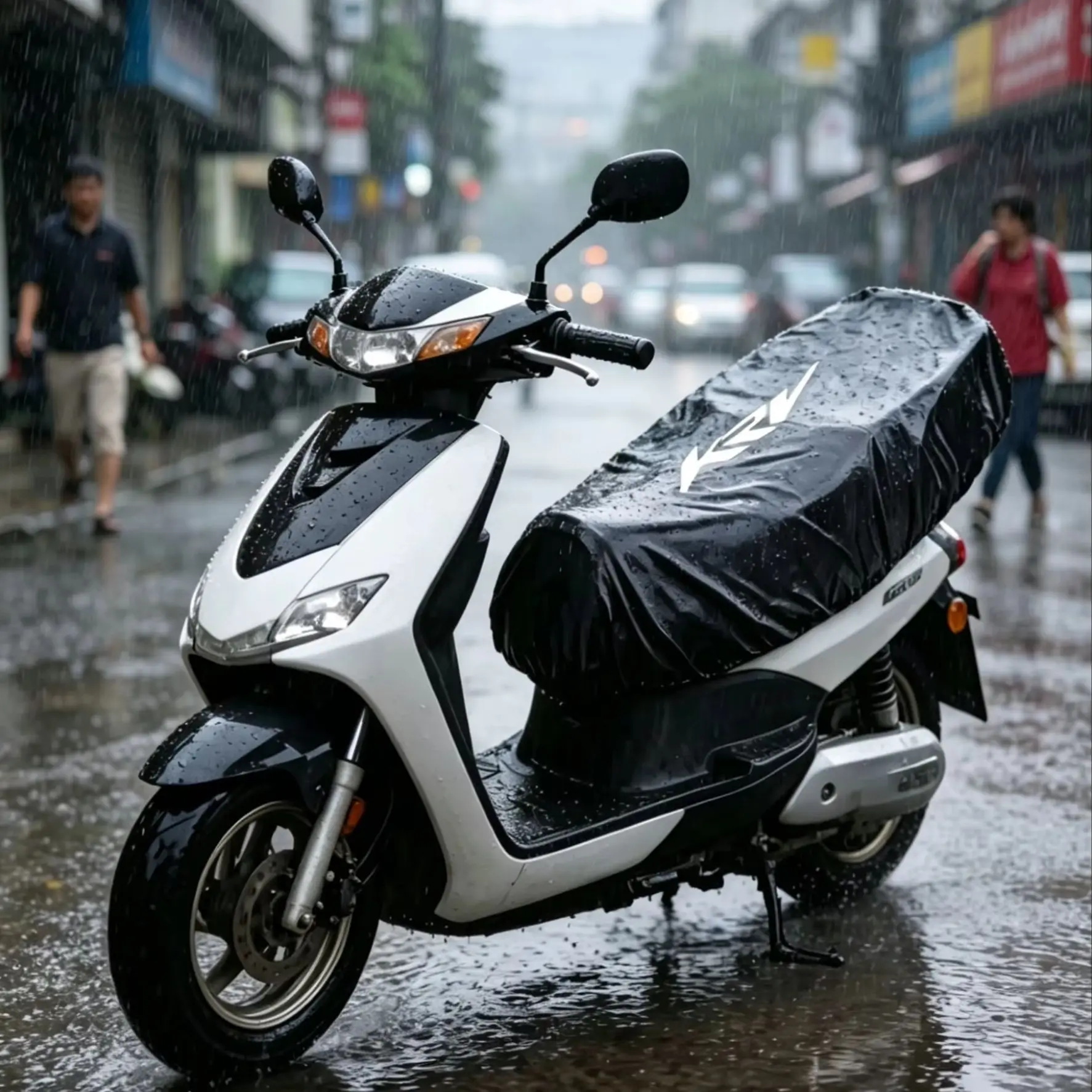 

For KYMCO KRV 180 & KRV 150 – Waterproof UV Heat Insulation Scratch-Resistant Motorcycle Seat Cover