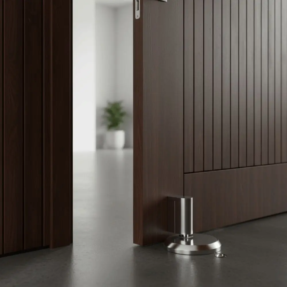 لا يوجد تصميم مثقاب، سدادة قفل الباب الميكانيكية، وظيفة كتم الصوت، تركيب غير مرئي، لا سدادة باب الحفر