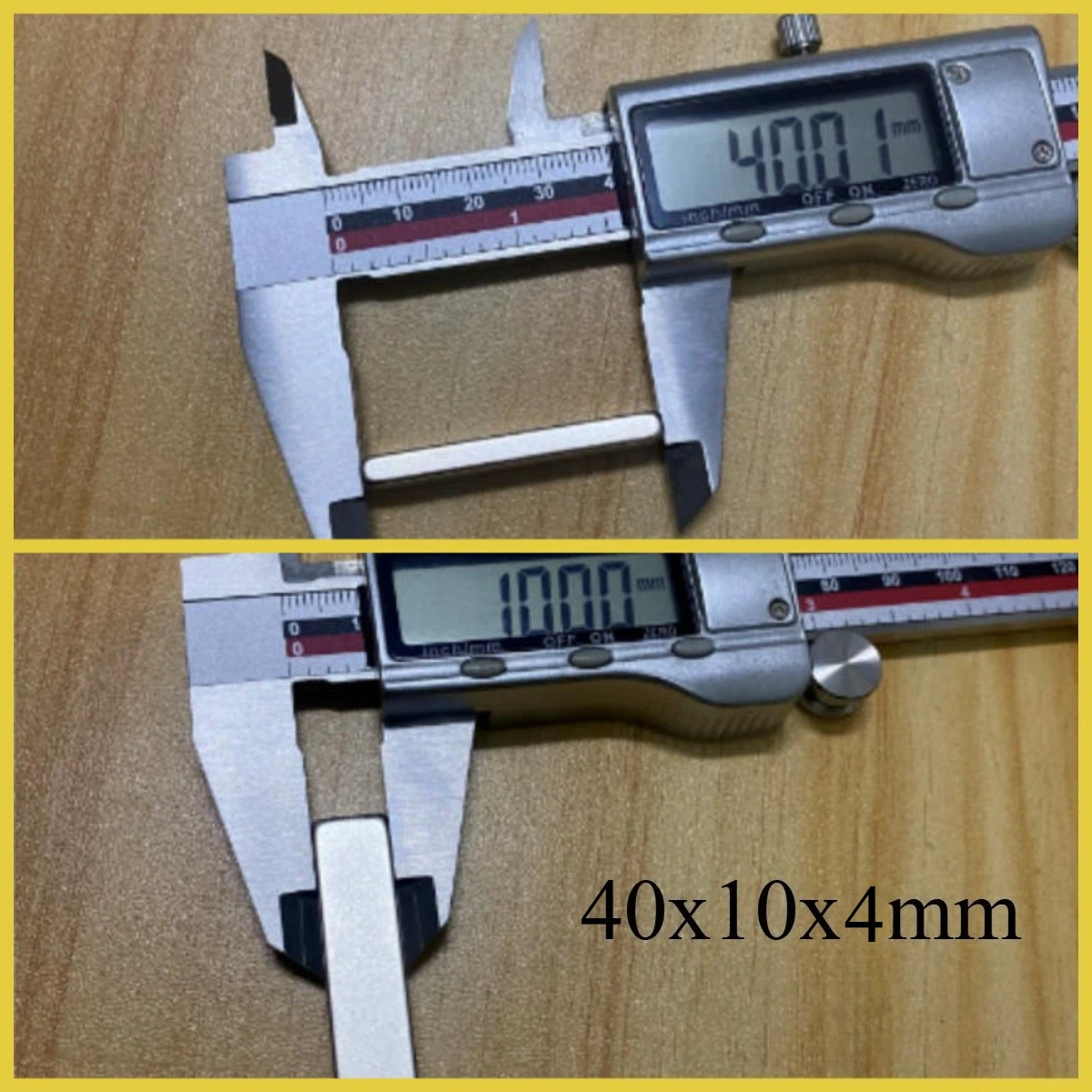 N52 40x10x2 40x10x3 40x10x4 40x10x5  Magnets Square Motor Generator Engine Aimant Search Fridge Customised Diy Workshop Craft