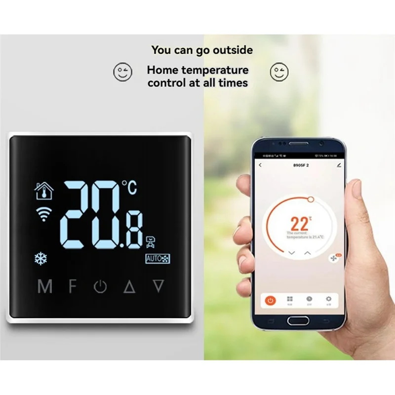 Vendita calda-Tuya Zigbee Wifi Termostato Intelligente Regolatore di Temperatura Domestica Intelligente WIFI Aria Condizionata Riscaldamento a Pavimento Termostato