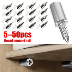 5/10/20/30/50/pcs Cross Self-tapping Screw with Rubber Sleeve Laminate Support Homemade Cabinet Glas Hard Nonslip Partition Nail