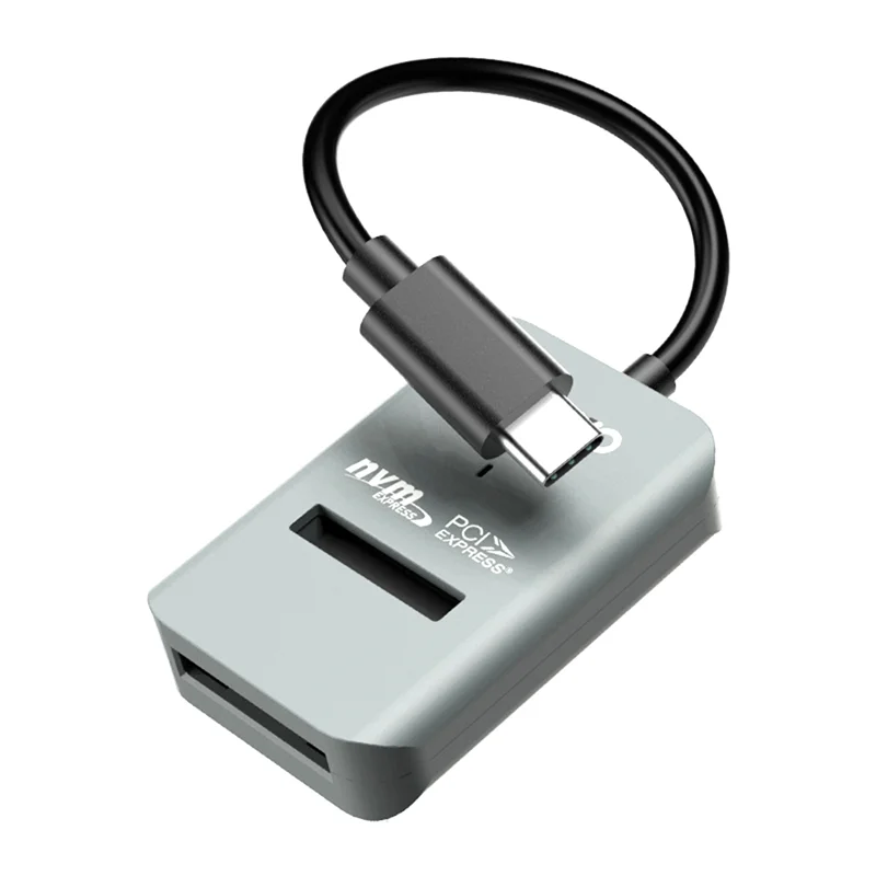 Abgn 10gbps m.2 nvme ssd gabinete caso para pcie nvme ssd ferramenta-livre suporta 2230/42/60/80/22110