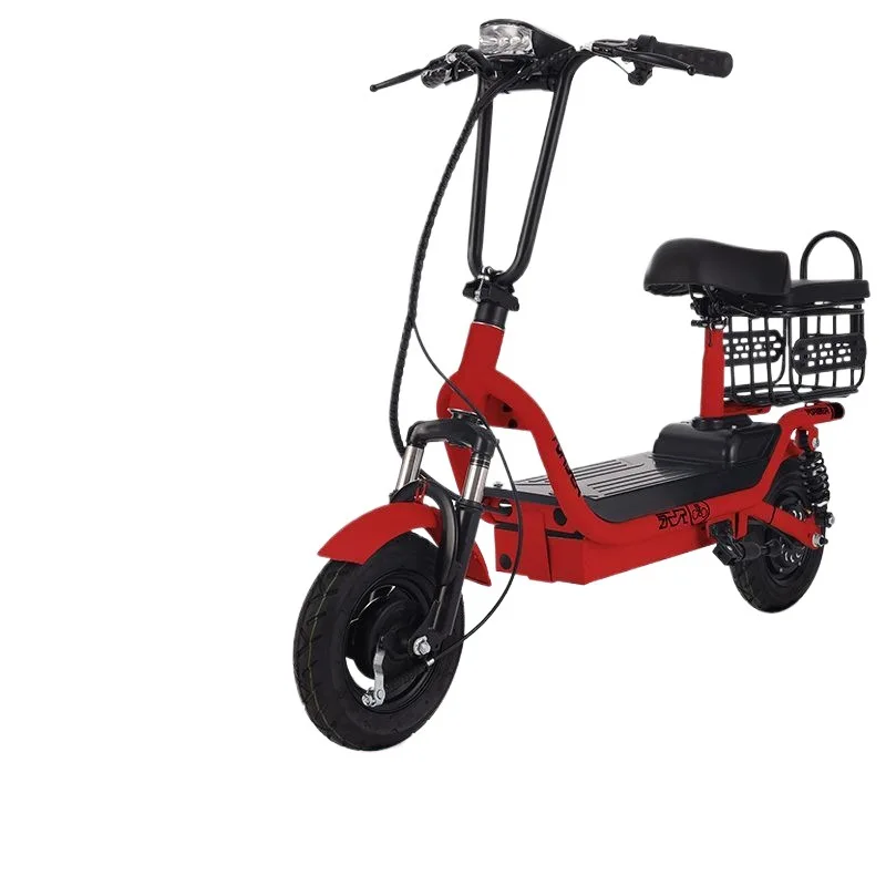 2026 new two-wheel folding mini electric parent-child scooter adult lightweight men's and women's transportation battery car