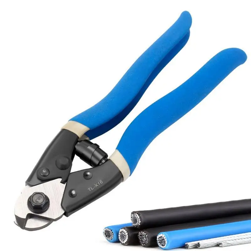 Bike Brake Cable Cutter Multipurpose Metal Cable Cutter Tool Blue Cutter Tool For DIY Enthusiasts Ergonomic Cutter Tool For