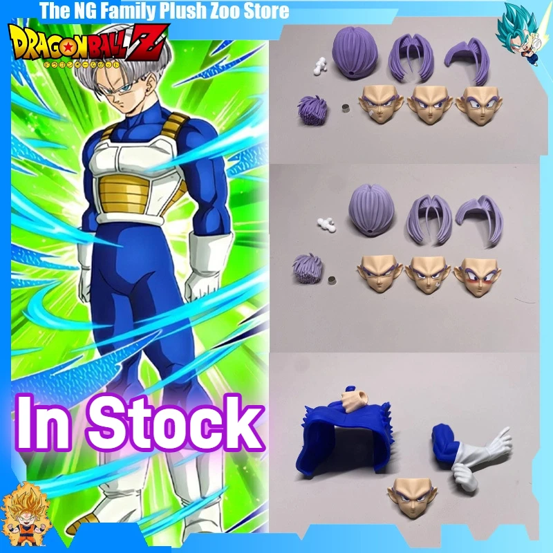 

В наличии Shf Dragon Ball Z Air Future Trunks Плетеные волосы Sculpt Headsculpt Аксессуары для головы Коллекция аниме Фигурки Модель игрушки