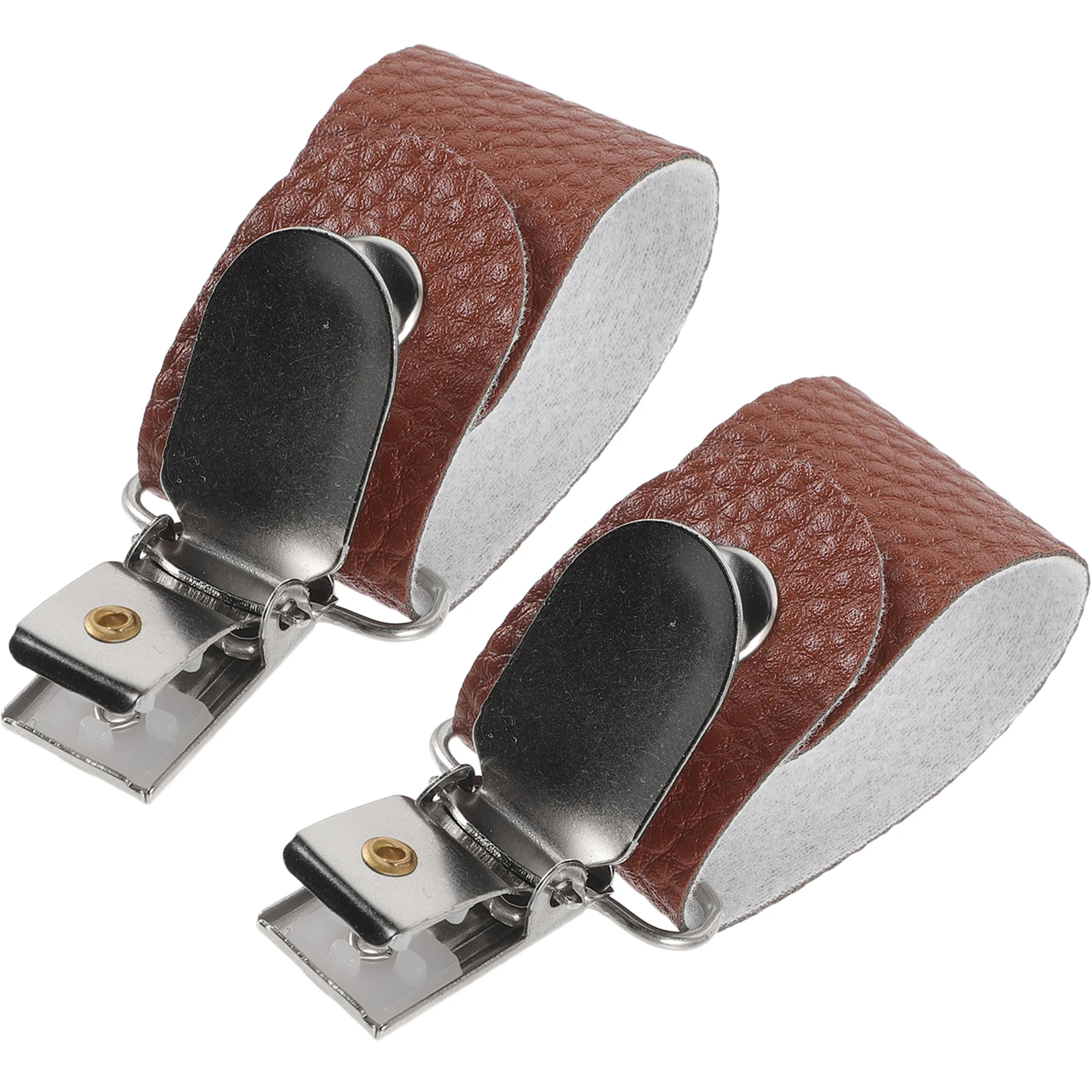 

2 Pcs Hat Clip Clips for Travel Bag Brim Clamp Purse on Holders Outdoor Multipurpose