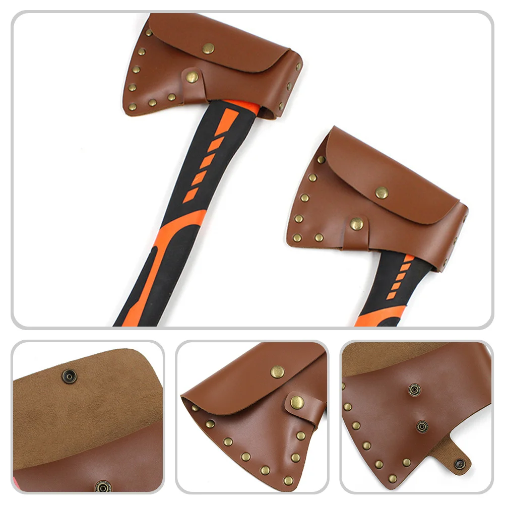 

2Pcs Premium Axe Protector Cover Heavy Duty Hatchet Sleeve for Camping Hiking Protection Universal Fit