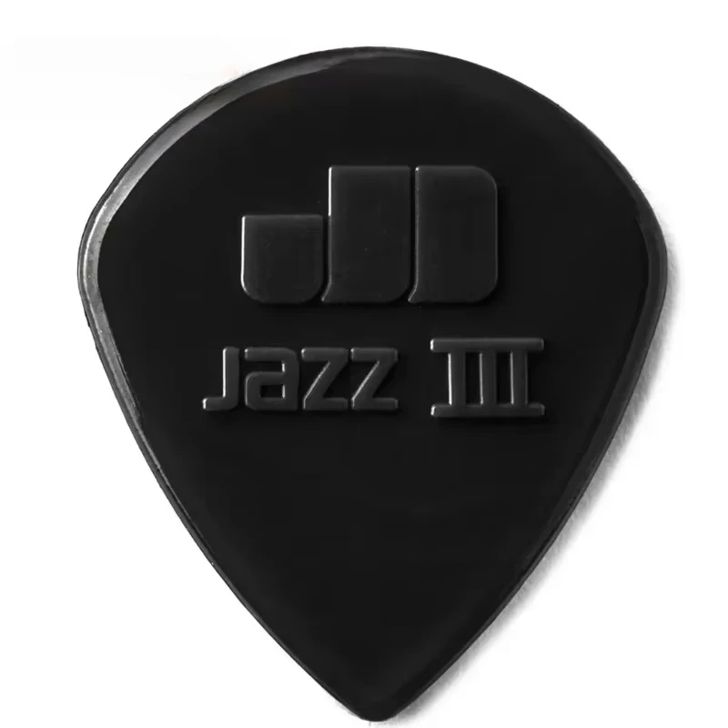 50 peças palhetas de guitarra dunlop 1.38mm nylon jazz palheta acessórios de guitarra