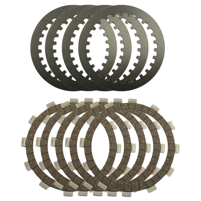 AHL Motorcycle Clutch Friction Plates & Steel Plate Kits For YAMAHA XV250 V-Star Virago 250 SR250 XVS125 XT250 XVS125 Drag Star