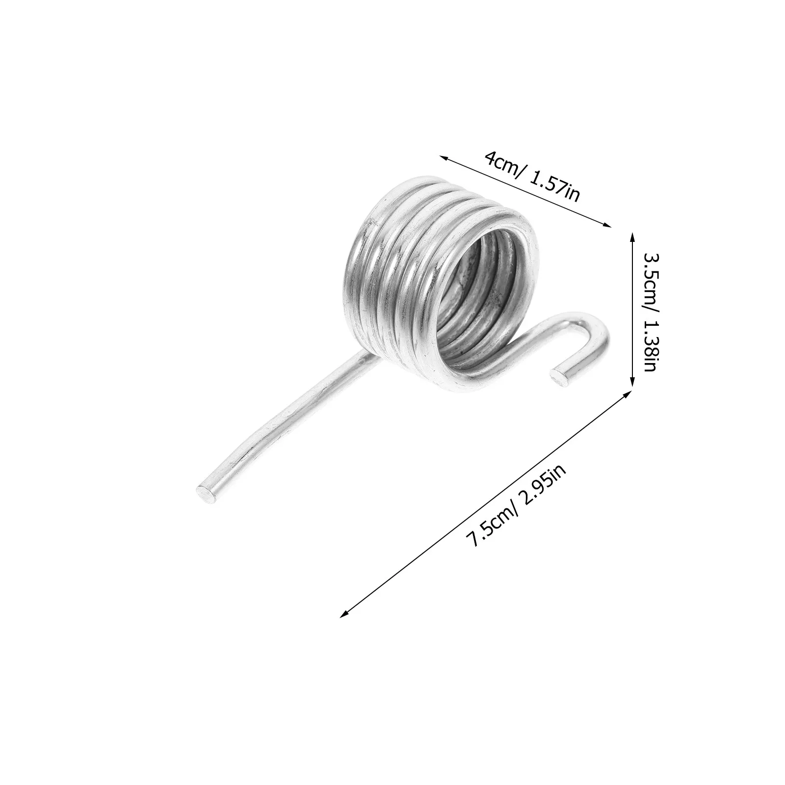 2Pcs Heavy Duty Metal Torsion Springs for Water Press Mop Bucket Wringer Universal Fit Rust Resistant Compression Spring Mopping