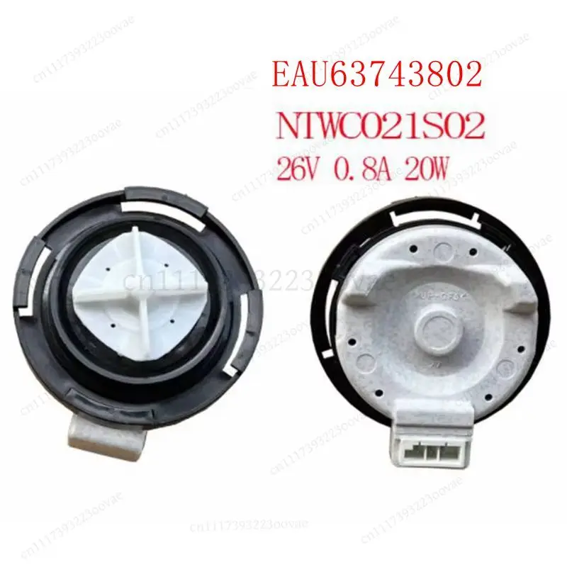 L-1Pcs Drainage Motor NTWC021S02 EAU63743802 26V for LG Washing Machine, Replacement Part