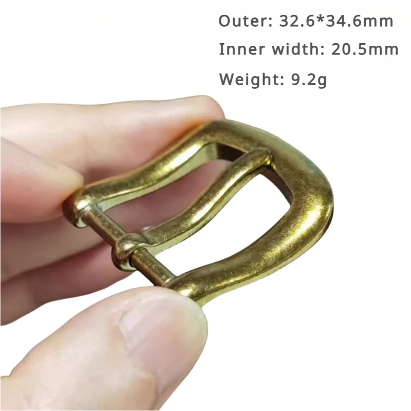 Women's Belt Buckle Pure Titanium Prong Buckle Anti-allergic Rust-free for 2.0cm Width Straps Colorful Elegant Belt Accessories