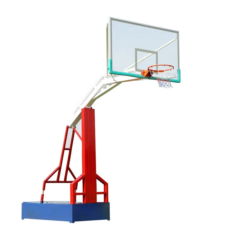 

GW Hot Sales Professional in Ground Outdoor Basketball Hoop Fixed Height Durable Safe Basketball Stand