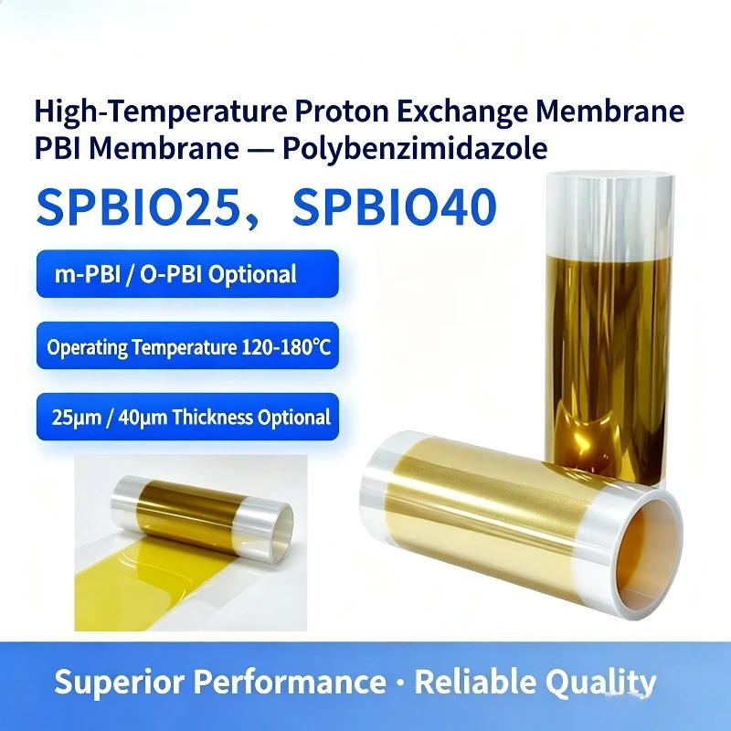 Lab High‑Temperature Fuel Cell Test PBI Proton Exchange Membrane PBIO40 PBIO25 Polybenzimidazole Electrolyte Membrane