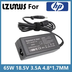 Cargador adaptador de 18,5 V, 3.5A, 65W, 4,8x1,7 MM, para HP Compaq 6720S, 500, 510, 520, 530, 540, 550, G3000 Pavilion, DV1000, DV4000