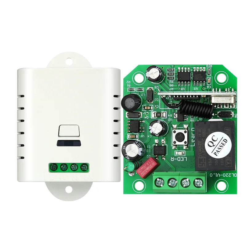 

Wireless Learning Garage Door Module Receiving Remote Control Switch Smart Socket