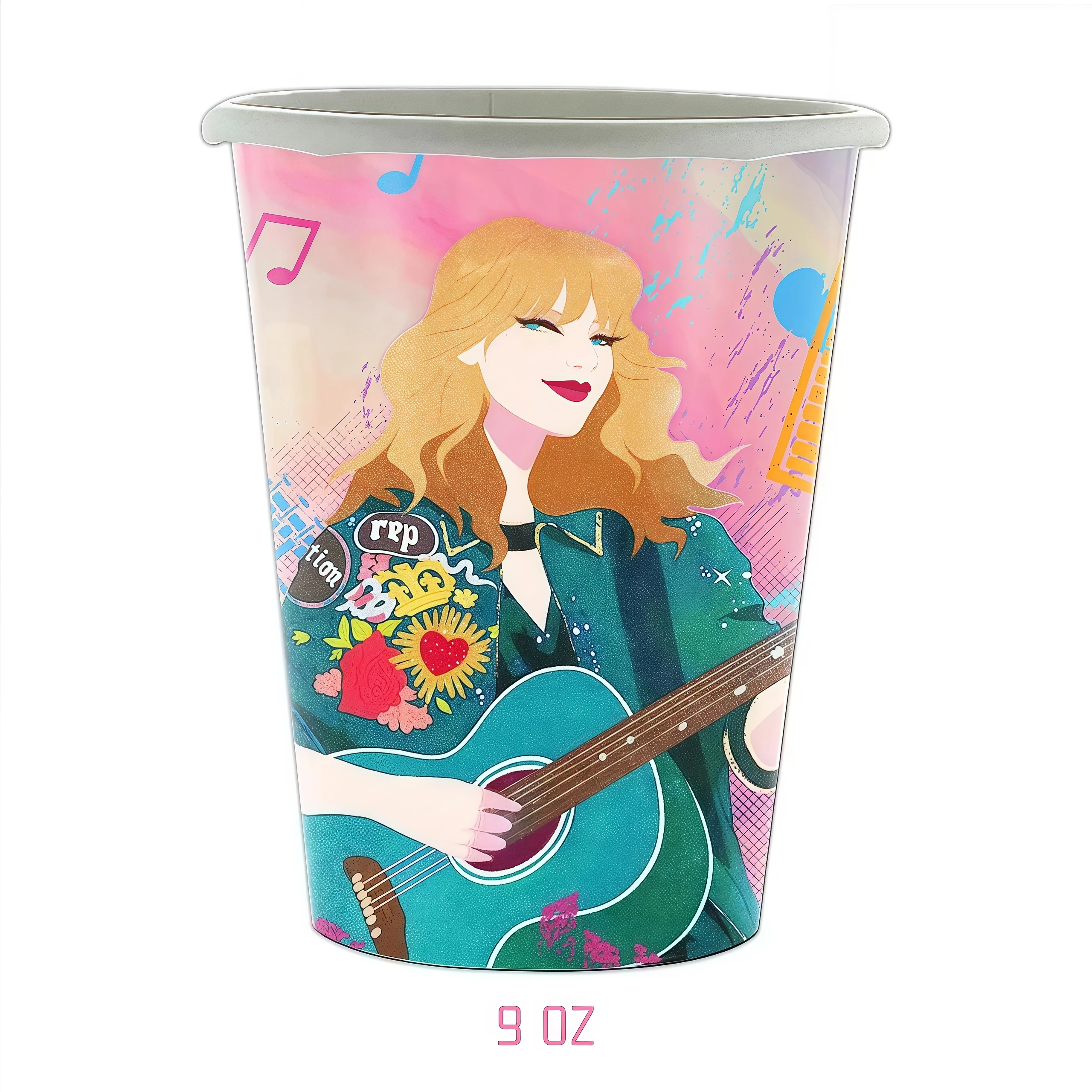 Star Singer Taylored Geburtstag Party Dekor Geschirr Tasse Teller Serviette Sänger Fans Mädchen zugunsten Baby Dusche Dekoration Party Supplie – Detail 9
