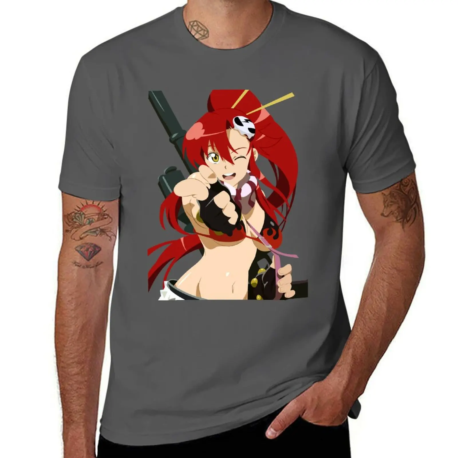 

Gurren Lagann - Yoko Littner T-Shirt t shirt man plain graphic t shirts for man t shirts designer T-Shirt