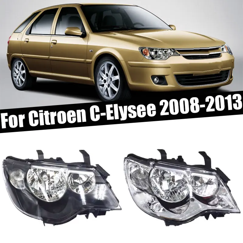 

Автомобильные аксессуары для Citroen C-Elysee 2008 2009 2010 2011 2012 2013, передний бампер автомобиля, фара дневного света, сигнальная лампа