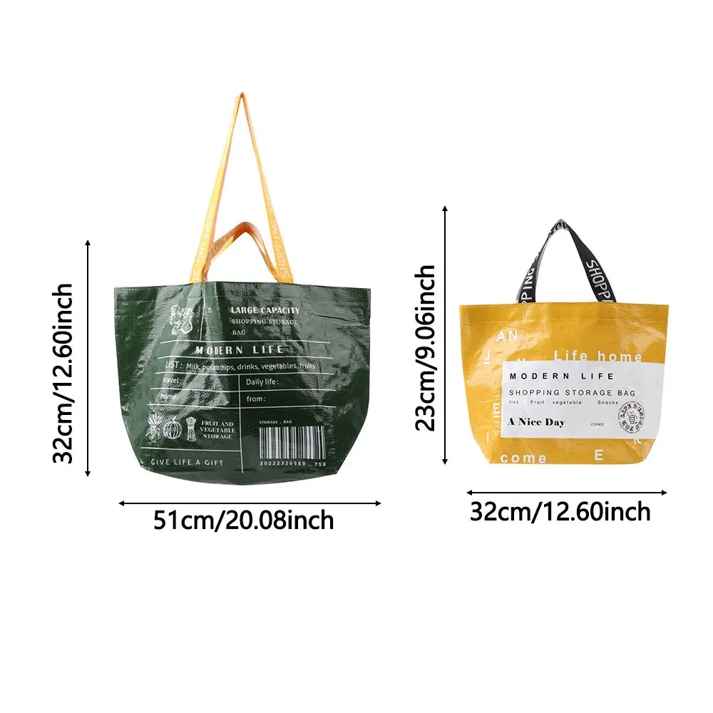 Four Style Reusable Ripstop Foldable Nylon Washable Shopping Bag Eco-Friendly