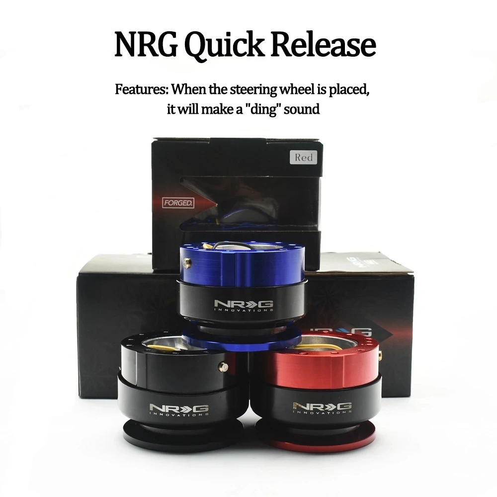 NR-G Gen 2.0 Ding Sound Quick Release Hub Adapter Snap Off Boss Kit For Racing Sport Steering Wheel