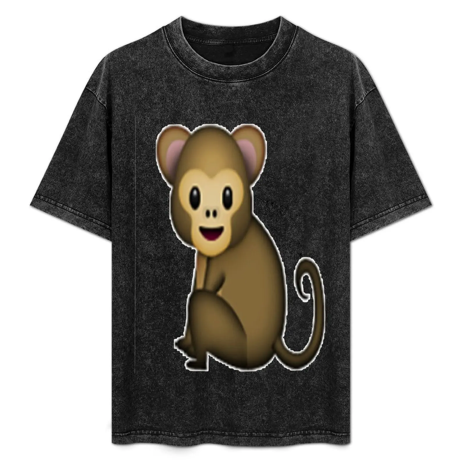 

MONKEY EMOJ !!!!! T-Shirt Big Size Short Sleeve Tee for Men
