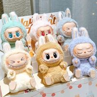 High Quality Monsters Doll Labubu Doll Toy Second Generations Blind Box Toys Cartoon Pendents Decoration Mystery Box Toys Gifts