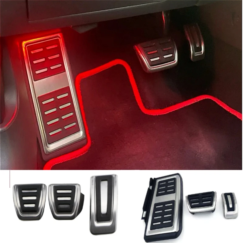 

Pedals Cover for Volkswagen VW Golf 7 GTI MK7 for Skoda Octavia A7 Stainless Steel Car Foot Fuel Pedal Brake Clutch Accessories